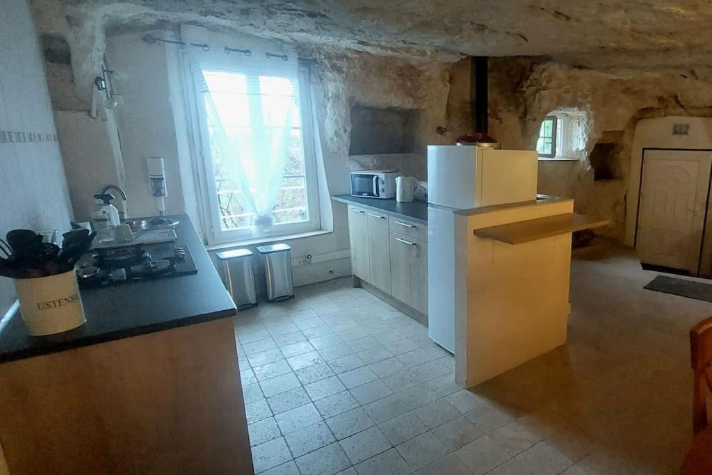 Troglo Entre Caves Et Chateaux Montlouis-sur-Loire Dış mekan fotoğraf
