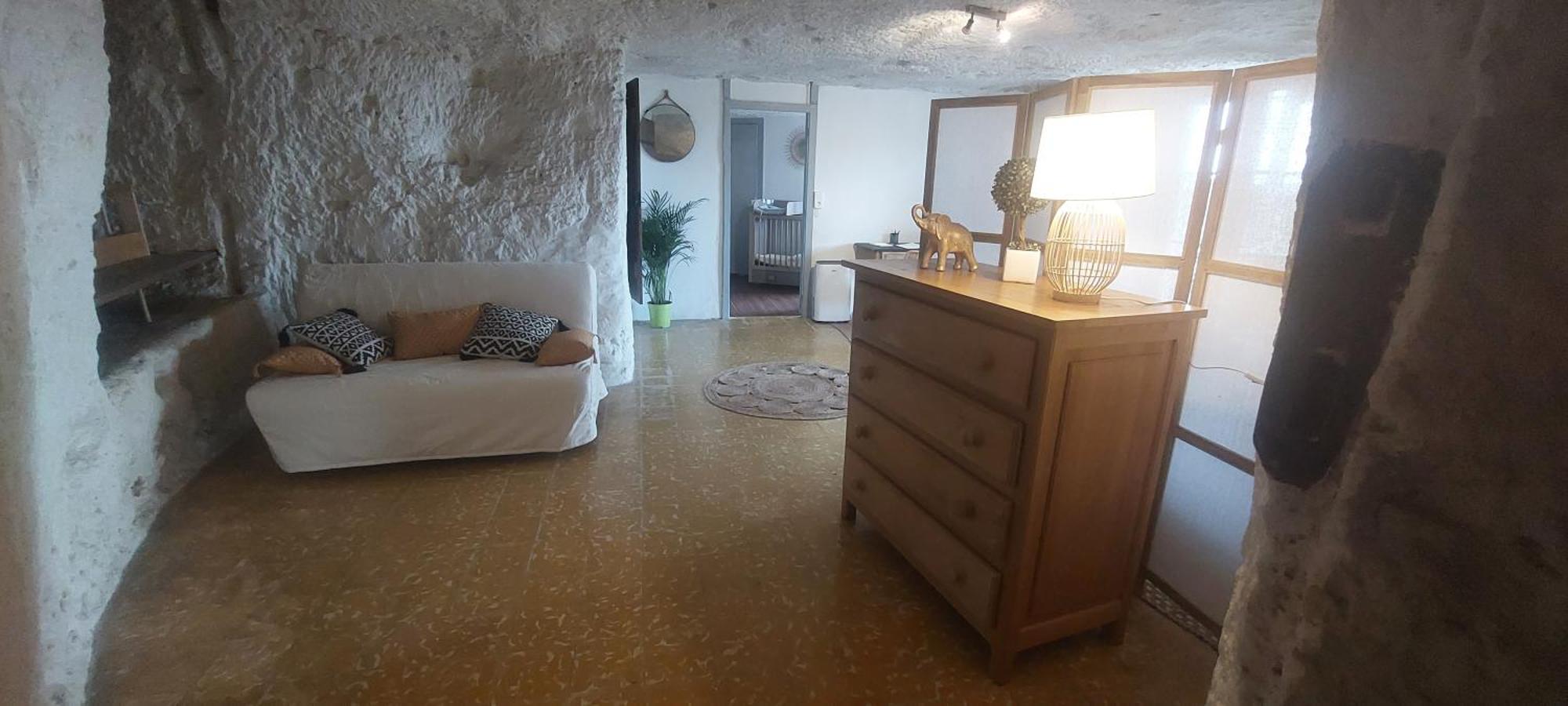 Troglo Entre Caves Et Chateaux Montlouis-sur-Loire Dış mekan fotoğraf